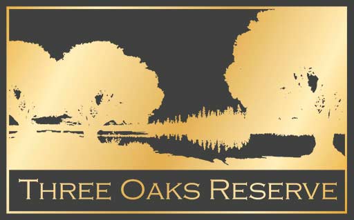 Three Oaks Reserve home page.